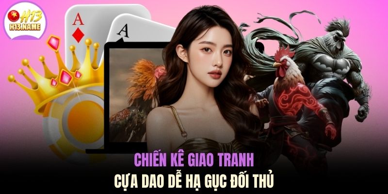 Chiến kê giao tranh cựa dao dễ hạ gục đối thủ